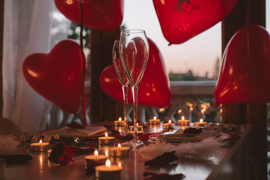 Box Sensuelle et Romantique – Ambiance d’Amour & Passion avec Rose Éternelle et Décoration Complète