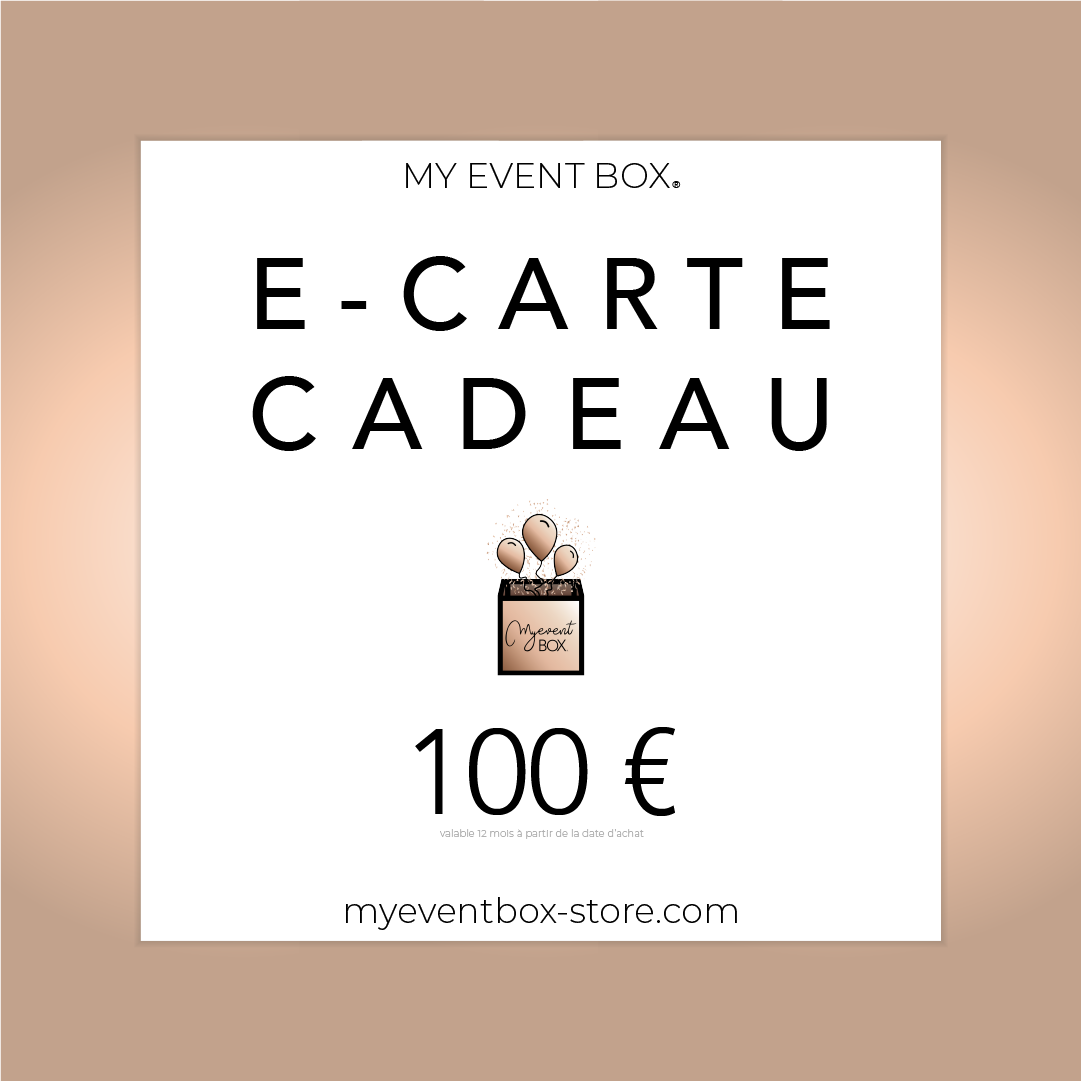 E-Carte cadeau My Event Box ®