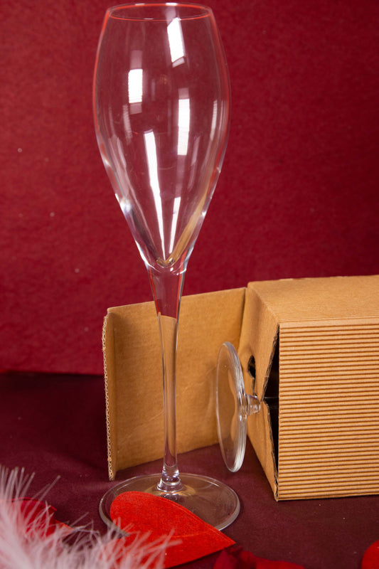 6 Flûtes à Champagne "Monte Carlo" – 23cl – Élégance Cristalline